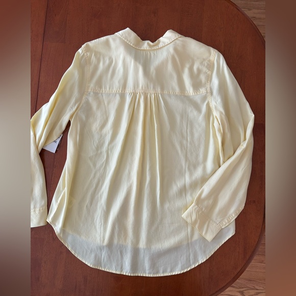 Ecothreads NWT 100% lyocell. Yellow, size large - Picture 2 of 3